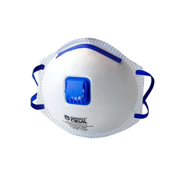 FFP2 Atemschutzmaske mit Ventil (vorgewölbt, Modell GD7020V) 3410