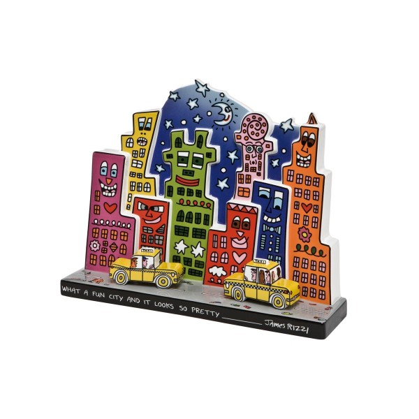 Goebel What a Fun City - Figur James Rizzi Limited Edition 500 Stück 26101561