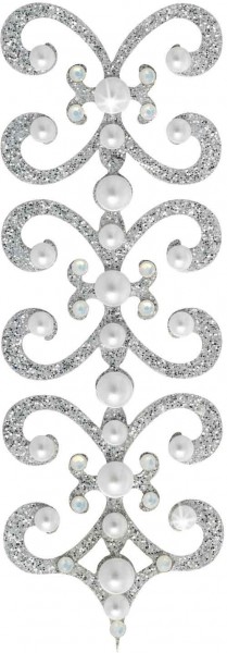 Florence 9 Silber-Perle 1016045DE Körperschmuck Swarovski Crystal Perle