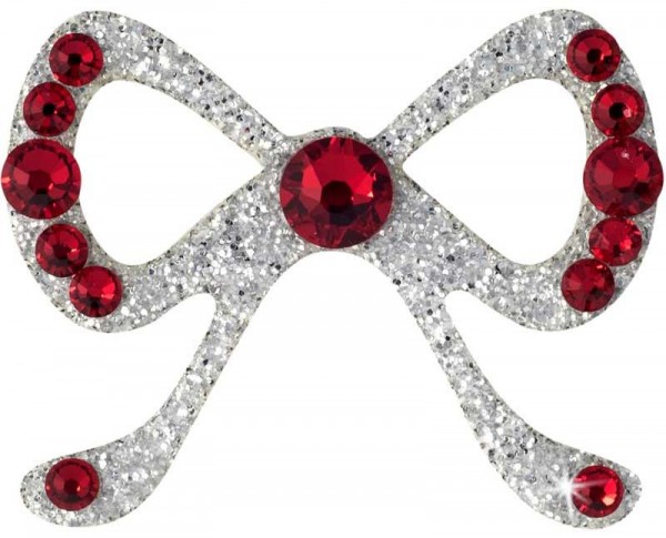 Elegance 6 Silber-Rot 10116079DE Körperschmuck Swarovski Crystal Red