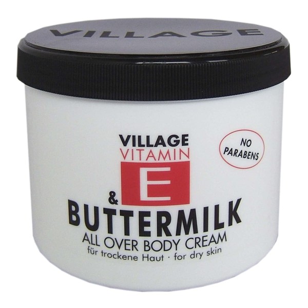 Village 9506-13 Buttermilk Body Cream 500ml mit Vitamin E